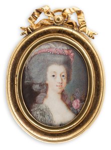 Retrato de Sofía Magdalena de Dinamarca 1746-1813, Reina de Suecia