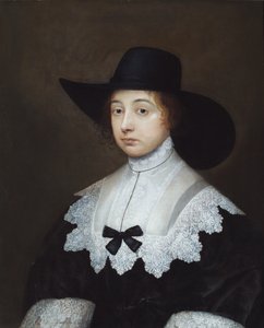 Retrato de Dorothy Sydney, Condesa de Leicester (pintura al óleo) de Cornelius I Johnson