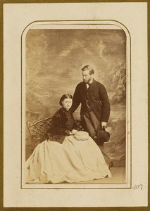 [Duque y Duquesa de St Albans] de Cornelius Jabez Hughes
