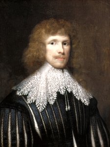 Retrato de Lucius Carey, segundo vizconde de Falkland (óleo sobre lienzo) de Cornelius Janssen van Ceulen