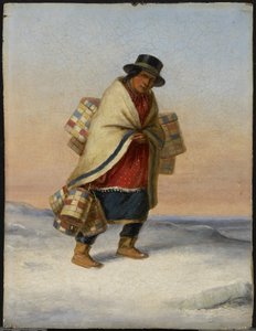 El vendedor de cestas, c.1850