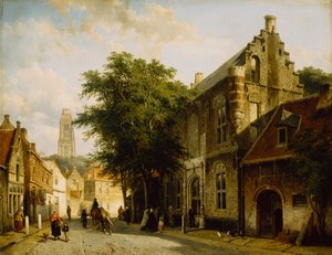 La Casa del Almirante Martin van Rossum en Zaltbommel de Cornelius Springer
