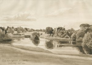 Betley Hall de Cornelius Varley