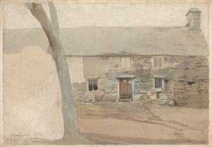 Casas rurales en Llanllyfni, Gales del Norte de Cornelius Varley