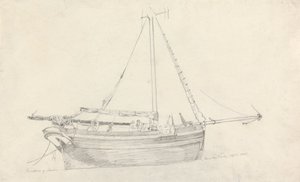 Buque pesquero "Providence" de Scarborough de Cornelius Varley
