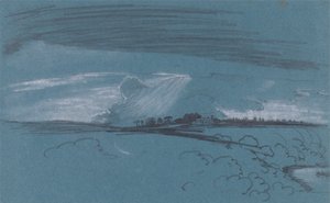 Composición del paisaje de Cornelius Varley