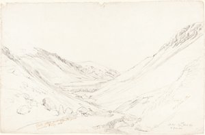 Tally Llyn desde Llyn Trigrain de Cornelius Varley