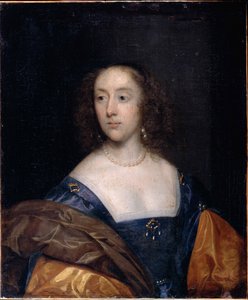 Retrato de una dama de azul