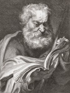 Tomás el Apóstol, Tomás el Incrédulo, retrato de Cornelius van Caukercken