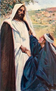 Encuentro de Jesús y Marta