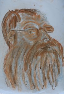 hombre con barba de Cosima Duggal