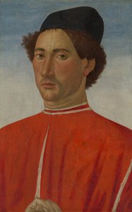 Retrato de un hombre, ca. 1481-82 de Cosimo Rosselli