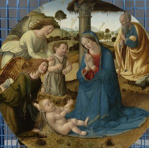 La adoración del Niño Jesús
La adoración del Niño Jesús de Cosimo Rosselli