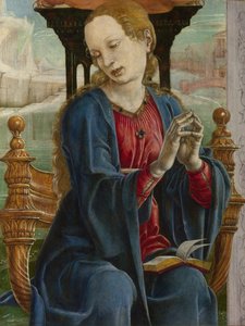 La Virgen Anunciada, ca 1475