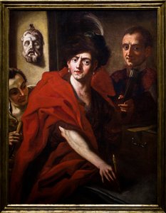 Autorretrato con sus hermanos