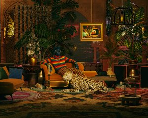 Salón Leopard de lujo