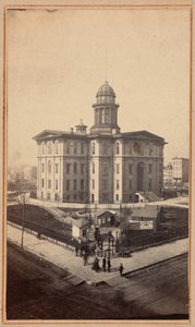 Academia de Música de Chicago, 1860 (foto) de Crater