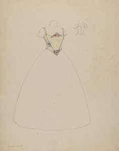 Diseño para corpiño de Creighton Kay Scott