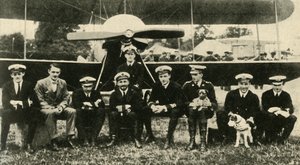 Comandante Samson del Royal Flying Corps...Primera Guerra Mundial, c1914, c1920 de Cribb