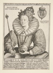 Isabel, reina de Inglaterra de Crispijn de Passe the Elder