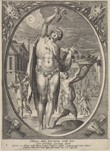 Baco Bacchus, Venus en Ceres (título de la serie) de Crispijn van de Passe (I)