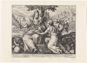 Europa Los cuatro continentes (título de la serie) de Crispijn van de Passe (I)