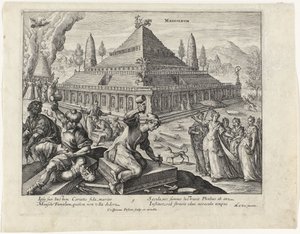 Mausoleo de Halicarnaso Las siete maravillas del mundo (título de la serie)