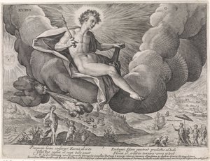 Viento del este Evrvs (título en objeto) Los cuatro vientos (título de la serie) de Crispijn van de Passe (I)