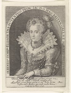 Retrato de Elisabeth Stuart, Reina de Bohemia