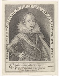 Retrato de Federico V, Elector Palatino, Rey de Bohemia