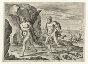 Coronis y Neptuno
Metamorfosis de Ovidio (título de la serie)