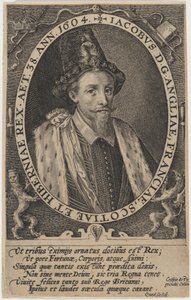 Jacobo I, rey de Inglaterra de Crispijn van de Passe I