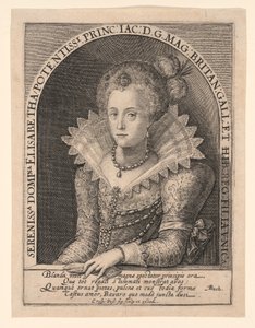 Princesa Isabel Estuardo de Crispijn van de Passe I