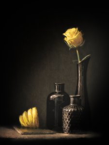 Elegante rosa y limón de Cristiano Giani