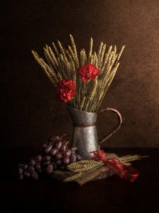 Naturaleza muerta rústica de la cosecha de Cristiano Giani