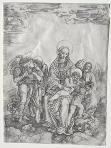 Virgen y Niño con el Niño San Juan de Cristofano Robetta