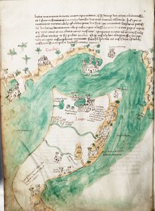 Carta de Kos y Bodrum, c.1420 (vitela)