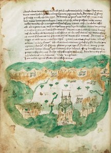 Carta de Zakinthos, c.1420 (vitela)