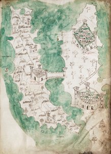 Eubea y Atenas, c.1420 (vitela)