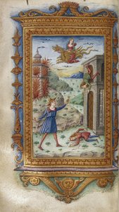 Muerte de los hijos de Medea Ilustración para Las Heroidas de Ovidio, 1485-1499 de Cristoforo Majorana