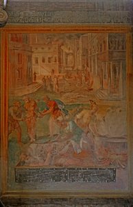Martirio y mutilación de varios santos de Cristoforo and Tempesta, Antonio Roncalli