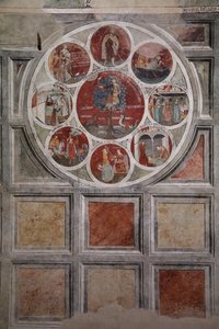 La Rueda de Aristóteles con las virtudes cardinales de Cristoforo di & Piero Meo di Bindoccio