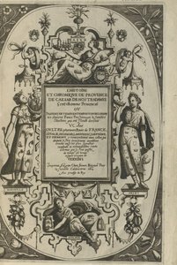 Página de título de la Histoire et Chronique de Provence, 1614 de César de Nostredame