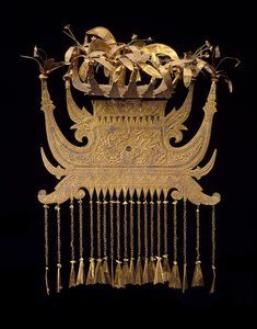 Tocado, finales del siglo XIX-principios del siglo XX de Culture Minangkabau