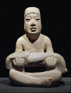 Señor de las Líneas (sacrificio de un niño) (escultura) de Culture Olmec
