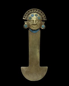 Cuchillo Tumi, 800-1375 d.C. de Culture Sicán