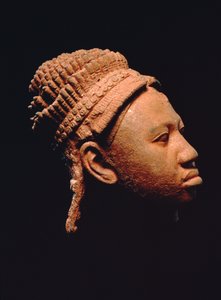 Cabeza de reina yoruba, de Ita Yemoo, Ife, Nigeria