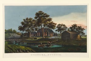 Eventide - Octubre/ The Village Inn de Currier and Ives