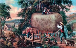 Tiempo de heno, la última carga, 1868