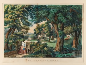 Mi casa de campo. de Currier and Ives